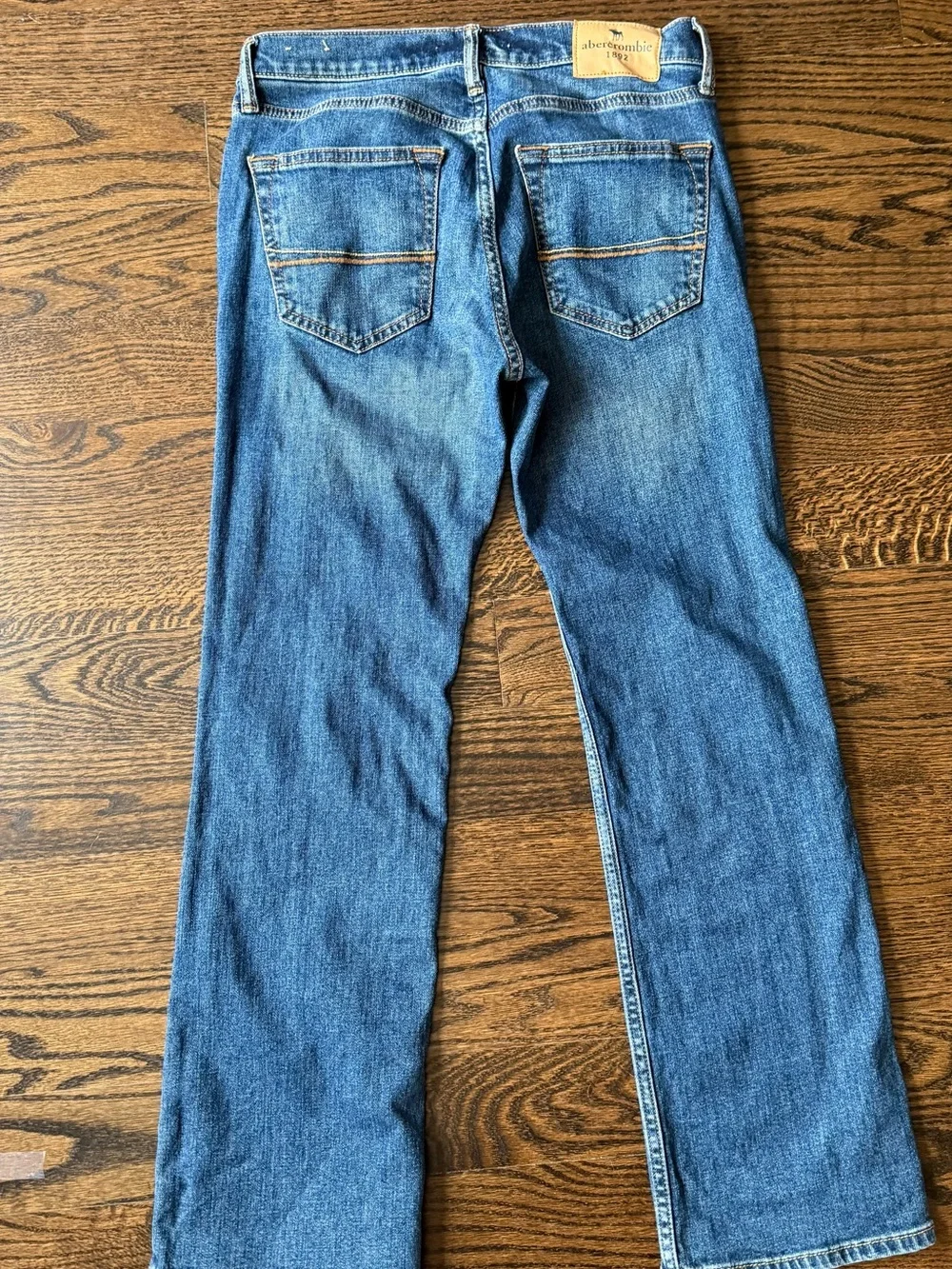 Abercrombie & Fitch light blue kids' denim jeans